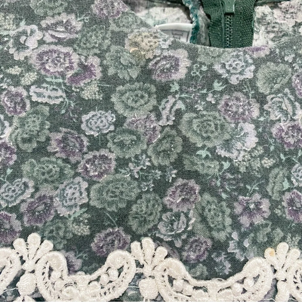 Vintage Jessica McClintock Gunne Sax Prairie Dress Cottagecore Size 7